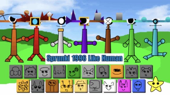 Sprunki 1996 Like Human